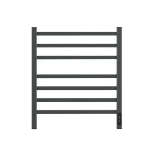 Полотенцесушитель электрический Point Вега PN71856GB П7 500x600, диммер справа графит блеск